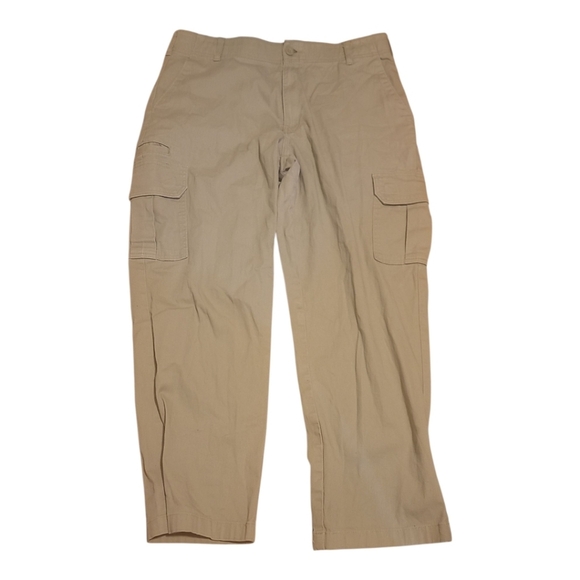 Dickies flex stretch Tan Work Pants cargo 36 x 30 cotton - Picture 1 of 5
